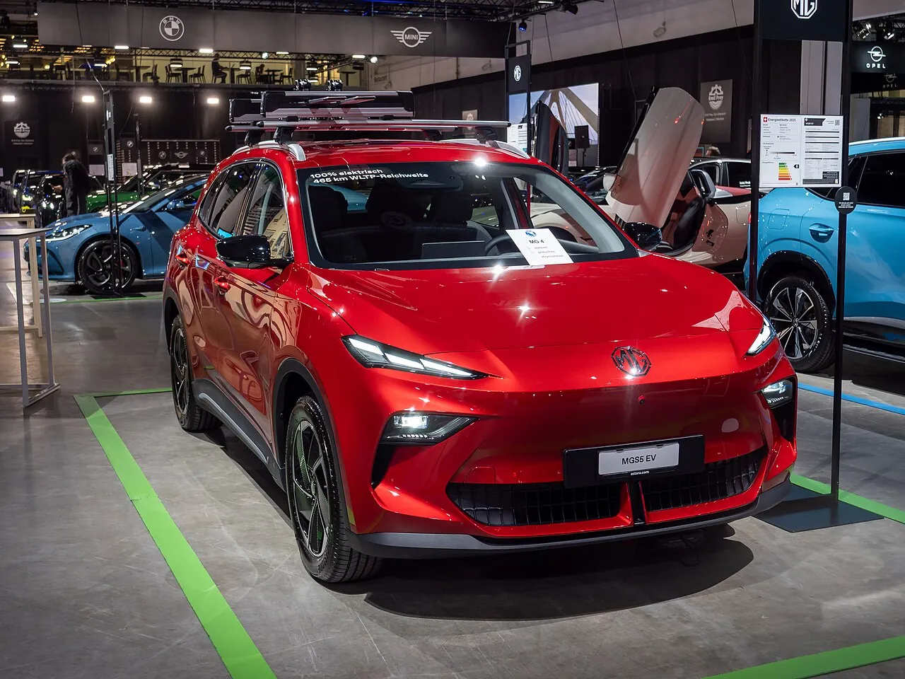 אם ג׳י S5 EV (MG S5 EV) — צילום הרכב